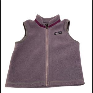 Patagonia Baby Synchilla Fleece Vest size 2T
